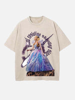 Ariana Grande Print Round Neck T-shirt