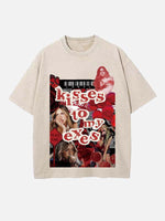 Tate McRae Print Round Neck T-shirt