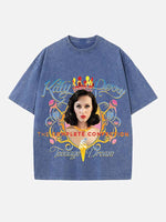 Katy Perry Print Round Neck T-shirt