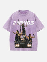 Tate McRae Print Round Neck T-shirt