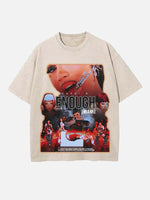 Cardi B Print Round Neck T-shirt