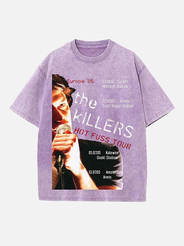 The Killers Print Round Neck T-shirt