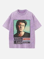 Shawn Mendes Print Round Neck T-shirt
