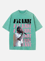 Frank Ocean Print Round Neck T-shirt