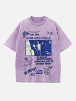 The Goo Goo Dolls Print Round Neck T-shirt