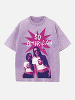 Olivia Rodrigo Print Round Neck T-shirt