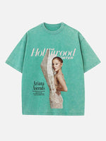 Ariana Grande Print Round Neck T-shirt
