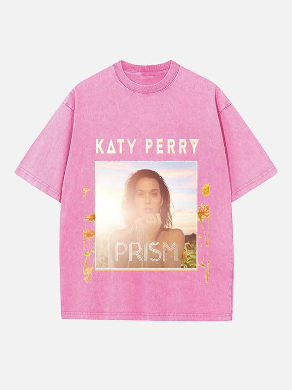 Katy Perry Print Round Neck T-shirt