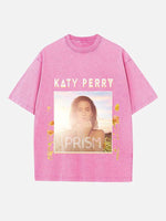 Katy Perry Print Round Neck T-shirt