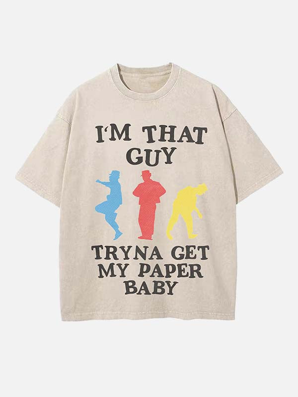 Tyler, The Creator Print Round Neck T-shirt