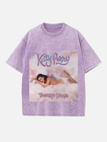 Katy Perry Print Round Neck T-shirt