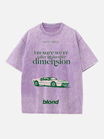 Frank Ocean Print Round Neck T-shirt