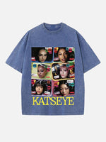 KATSEYE Print Round Neck T-shirt