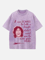 Sombr Print Round Neck T-shirt