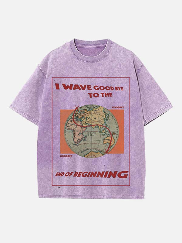 Djo Print Round Neck T-shirt