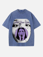 Olivia Rodrigo Print Round Neck T-shirt