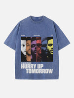 The Weeknd Print Round Neck T-shirt