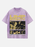 Limp Bizkit Print Round Neck T-shirt