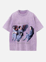 Black Sabbath Print Round Neck T-shirt