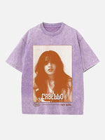 Camila Cabello Print Round Neck T-shirt
