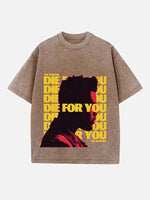 The Weeknd Print Round Neck T-shirt