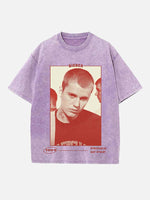 Justin Bieber Print Round Neck T-shirt