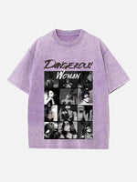 Ariana Grande Print Round Neck T-shirt