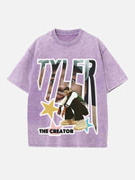 Tyler, The Creator Print Round Neck T-shirt