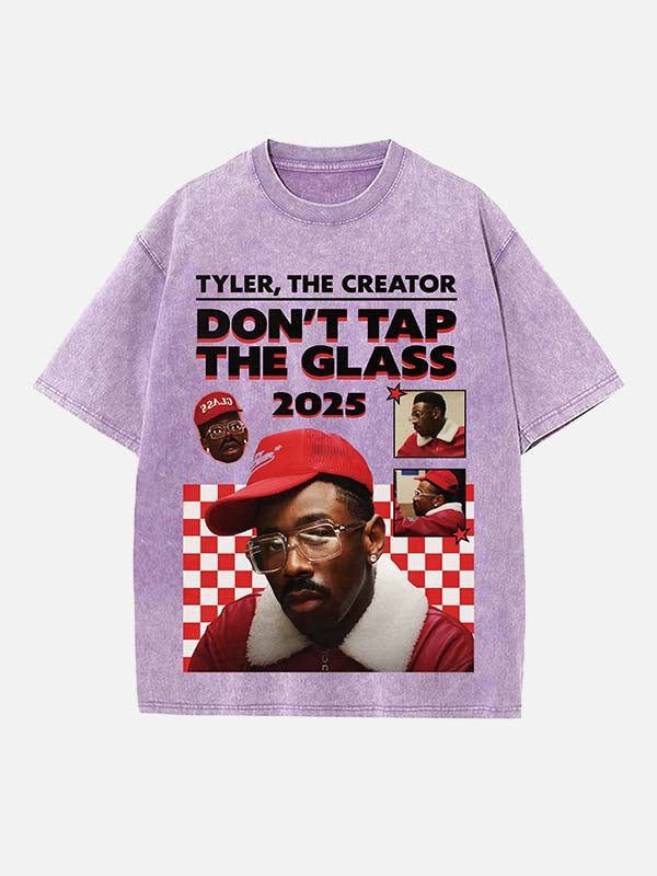 Tyler, The Creator Print Round Neck T-shirt