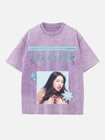 Beabadoobee Print Round Neck T-shirt