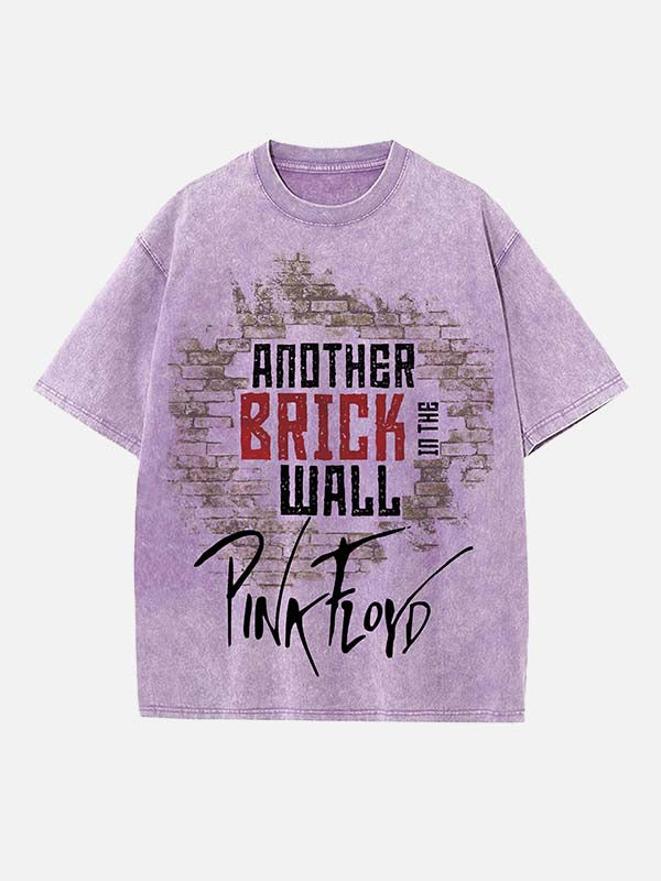 Pink Floyd Print Round Neck T-shirt