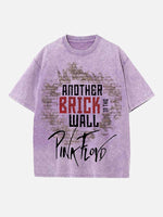Pink Floyd Print Round Neck T-shirt