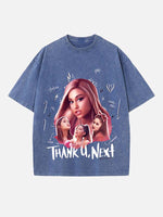 Ariana Grande Print Round Neck T-shirt