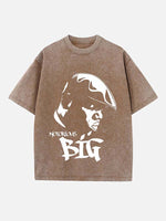 The Notorious B.I.G. Print Round Neck T-shirt