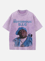 The Notorious B.I.G. Print Round Neck T-shirt