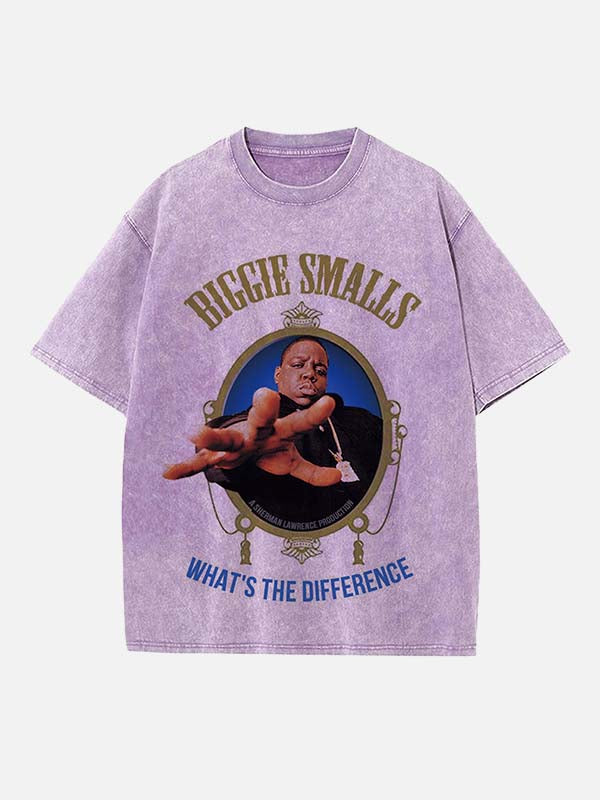 The Notorious B.I.G. Print Round Neck T-shirt