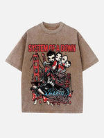 System of a Down Print Round Neck T-shirt