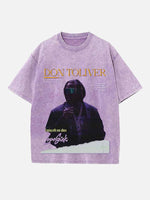 Don Toliver Print Round Neck T-shirt