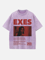 Tate McRae Print Round Neck T-shirt