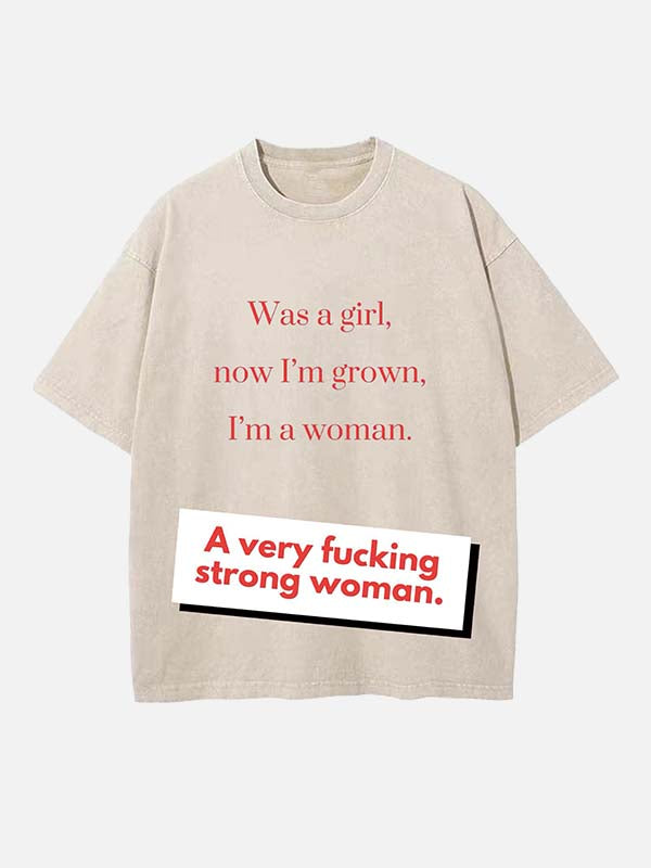 Raye Print Round Neck T-shirt