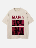 The Weeknd Print Round Neck T-shirt