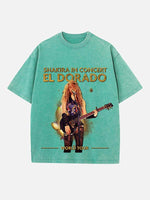 Shakira Print Round Neck T-shirt