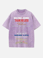 Drake Print Round Neck T-shirt