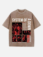 System of a Down Print Round Neck T-shirt