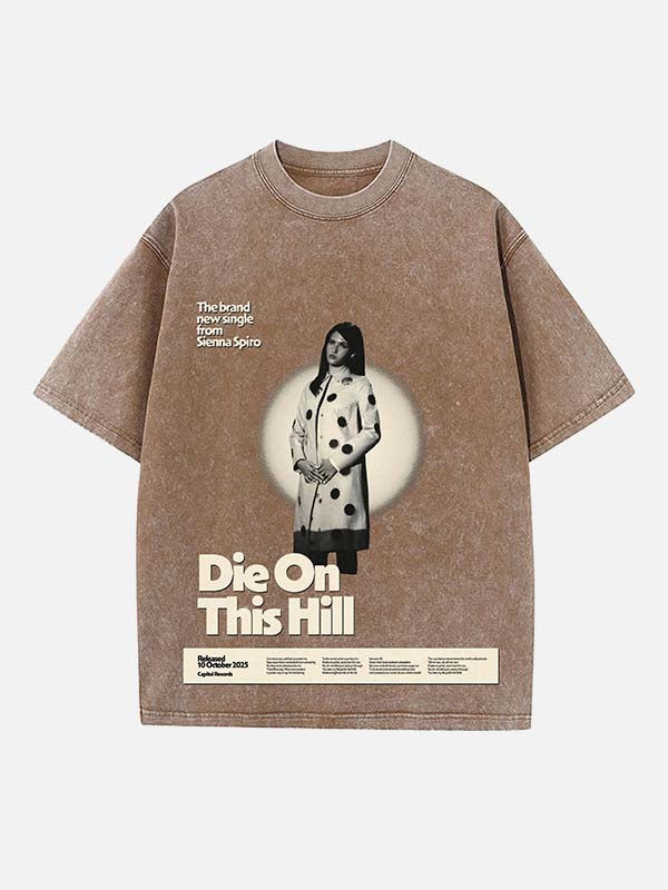 Sienna Spiro Print Round Neck T-shirt