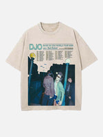 Djo Print Round Neck T-shirt