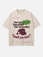 Tyler, The Creator Print Round Neck T-shirt