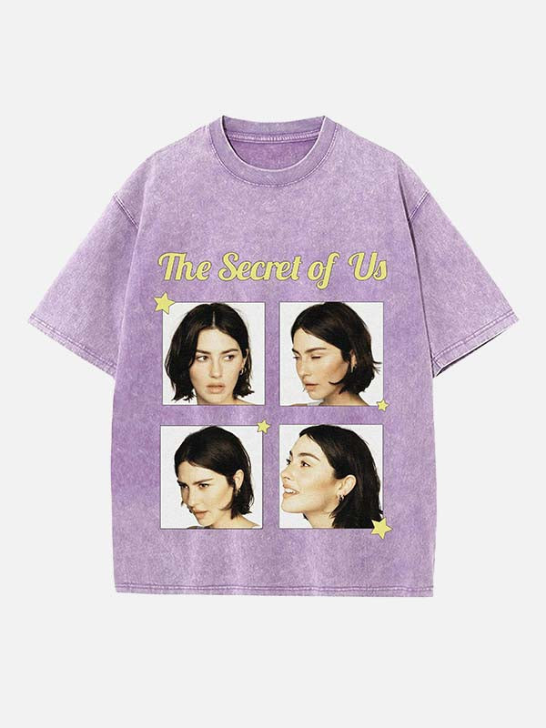 Gracie Abrams Print Round Neck T-shirt