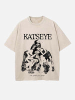 KATSEYE Print Round Neck T-shirt