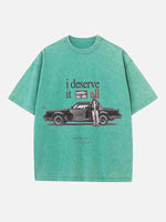 Kendrick Lamar Print Round Neck T-shirt